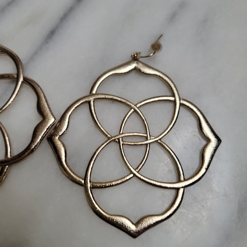✨️HTF & Rare Kendra Scott Gold Rajans ✨️ - Picture 5 of 7